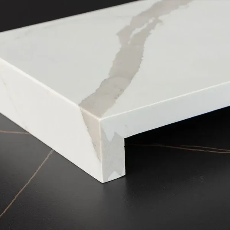 45 degree mitered edge